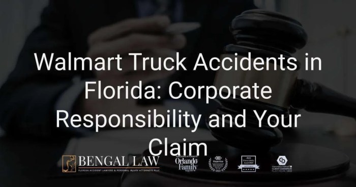 Walmart Truck Accidents in Florida: Corporate Responsibility and Your ...