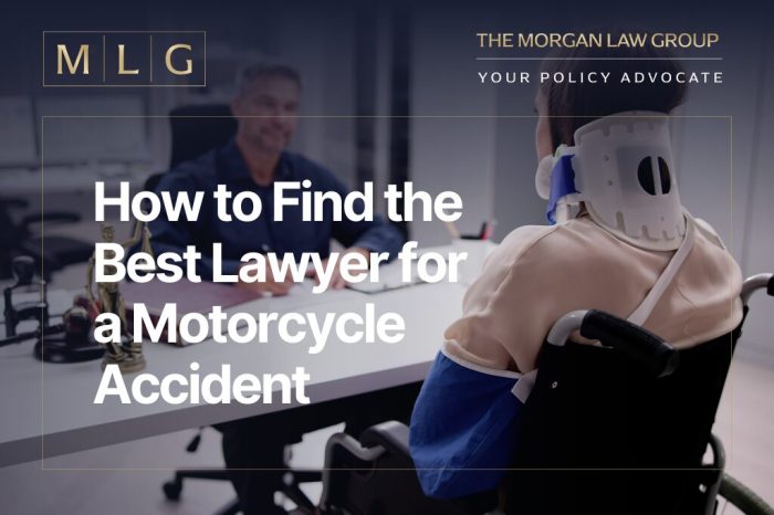 How to Find the Best Lawyer for a Motorcycle Accident | Morgan Law ...